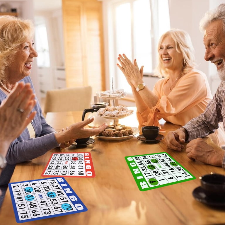 GSE 100-Pack Reusable Bingo Cards, Large Print photo 6