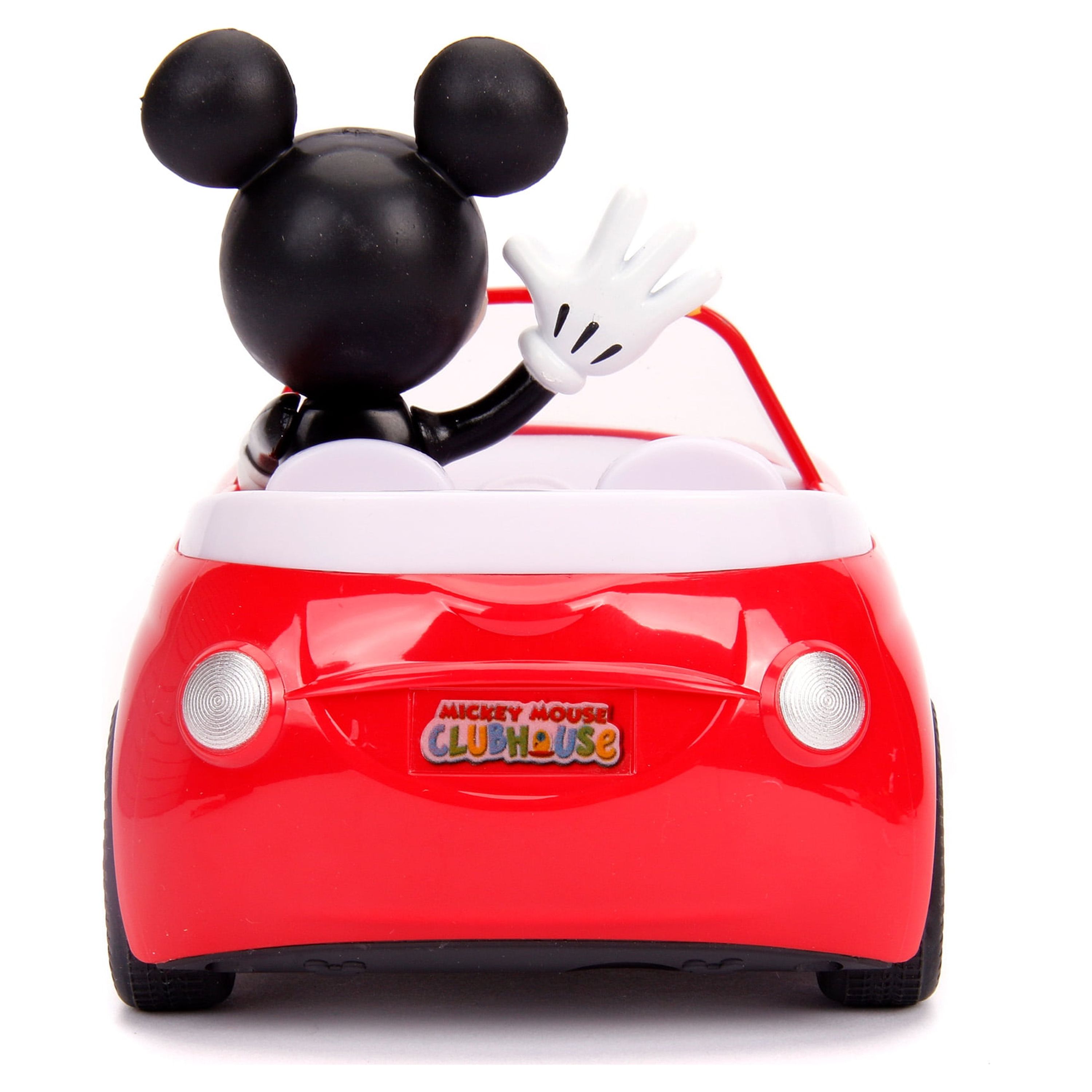 Jada Toys Classic Roadster Mickey Mouse Battery-Powered RC Car(Red) - image 5 of 6