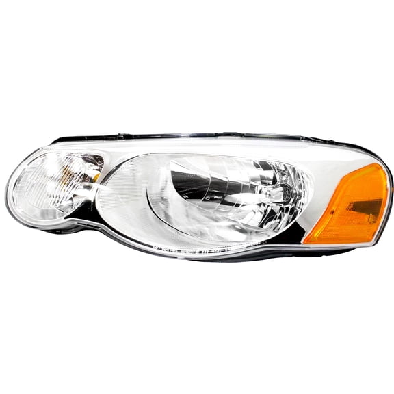 Headlight Compatible with CHRYSLER SEBRING 04-06 LH Assembly Halogen Convertible/Sedan