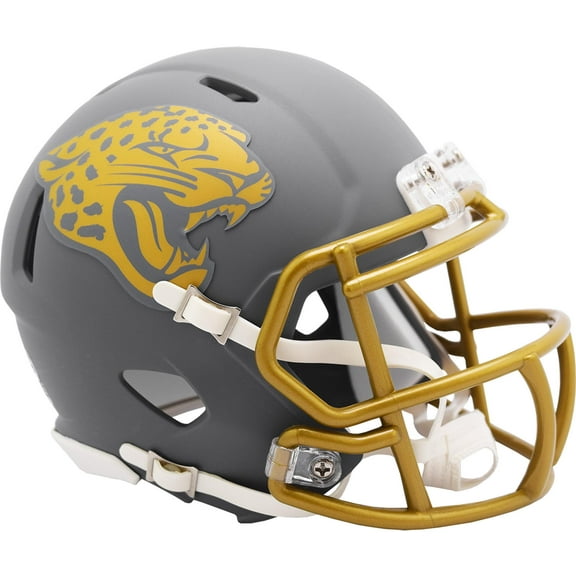 Riddell Jacksonville Jaguars 2024 Slate Alternate Speed Mini Helmet