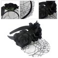 thumbnail image 2 of KAKOWELY 1 diadema de gasa rosa para disfraz de fiesta, 2 of 3