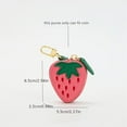thumbnail image 4 of Strawberry Fruit Charm coin purse cute keychain mini pouch Wallet gift for girl women yingchongjiaju, 4 of 6
