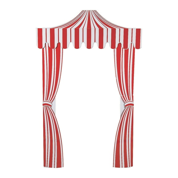 Vibrant Carnival Tent Arch - 1 Pieces for Festive Events