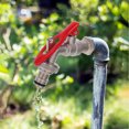 thumbnail image 1 of RUNROTOO Outdoor Water Spigot Faucet Red Metal For Gardeners With Practical Design 1Set, 1 of 8