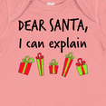 thumbnail image 4 of Inktastic Dear Santa, I Can Explain... Boys or Girls Baby Bodysuit, 4 of 5