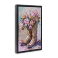 thumbnail image 3 of Stupell Industries Shabby Chic Black Floating Frame Canvas Art, 17 x 25, by Petals Prints Design, 3 of 8