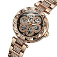 thumbnail image 3 of Reloj mecánico automático de mujer con correa de acero inoxidable FORSINING Mirar, 3 of 6