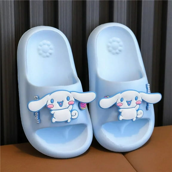 Sanrio Children's Slippers Baby Indoor Flip-flops Boys and Girls Bathroom Non-slip Sandals