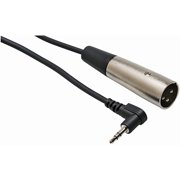 Hosa XVM-105M - Microphone cable - stereo mini jack male right-angled to XLR3 male straight - 5 ft - shielded