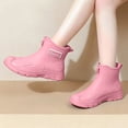 thumbnail image 6 of Women's Ankle Rain Boots Non Slip Short Boots For Daily Wear Outdoors, 6 of 8