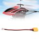 thumbnail image 5 of Paquete de 2, compatible con helicópteros y quads FPV, cables de equilibrio para cargador de batería de 60 núcleos negros y rojos para drones RC, 5 of 8
