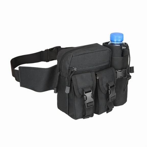 Waterproof Nylon Fanny Pack Men  Tactical Military Army Waist Bag Hiking Outdoor Camping Shoulder Bum Belt Bum Sport Chest Bags