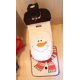 thumbnail image 2 of Funda de asiento de inodoro navideña, diseño de muñeco de nieve de 3 piezas con funda de asiento, tapete, tela y funda de cojín de felpa para asiento de inodoro para accesorios de fiesta navideña., 2 of 5