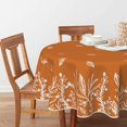 thumbnail image 2 of Fall Tablecloth x Rectangular Thanksgiving Autumn Harvest Orange Wild Flowers Table Cover for Party Picnic Dinner Decor, 2 of 6