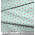 thumbnail image 2 of Soimoi Polyester Crepe Fabric Snail Insects Decor Fabric Printed Yard 42 Inch Wide, 2 of 3
