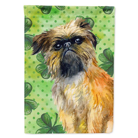Carolines Treasures BB9861CHF Brussels Griffon St Patricks Flag Canvas House Size Large multicolor