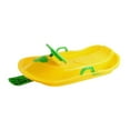 thumbnail image 4 of Siruishop Snow Sled with Steering Wheel Brake Gift Snow Sledge for Children Girls Kids Yellow, 4 of 8