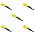 thumbnail image 1 of Justharion Flexible Entonnoir à Essence Entonnoirs Liquide Portable pour Jaune 4.5cm 5Set, 1 of 6