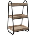 thumbnail image 6 of Linon Robinson 3-Tier Bath Stand, 32" Tall, Rustic Brown and Iron Finish, 6 of 8