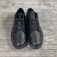 thumbnail image 4 of Ni - ke Ni - ke Air Jordan 1 Low Triple Black 553558-093 Men’ s Size 14. Authentic and New, 4 of 5