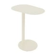 thumbnail image 2 of ToppiJoy 25in Modern C-Shaped End Table, Small Sofa Side Table Metal Side Table for Couch and Bed Snack Table Tray Table for Living Room Bedroom (Cream White), 2 of 23