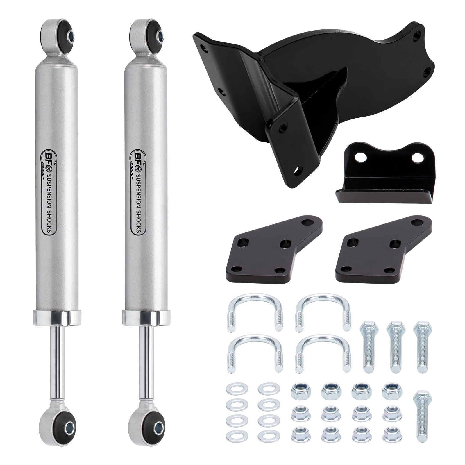 Maxpeedingrods Dual Steering Stabilizers For Dodge Ram 2500 3500 2014 2015 2016 2017 2018