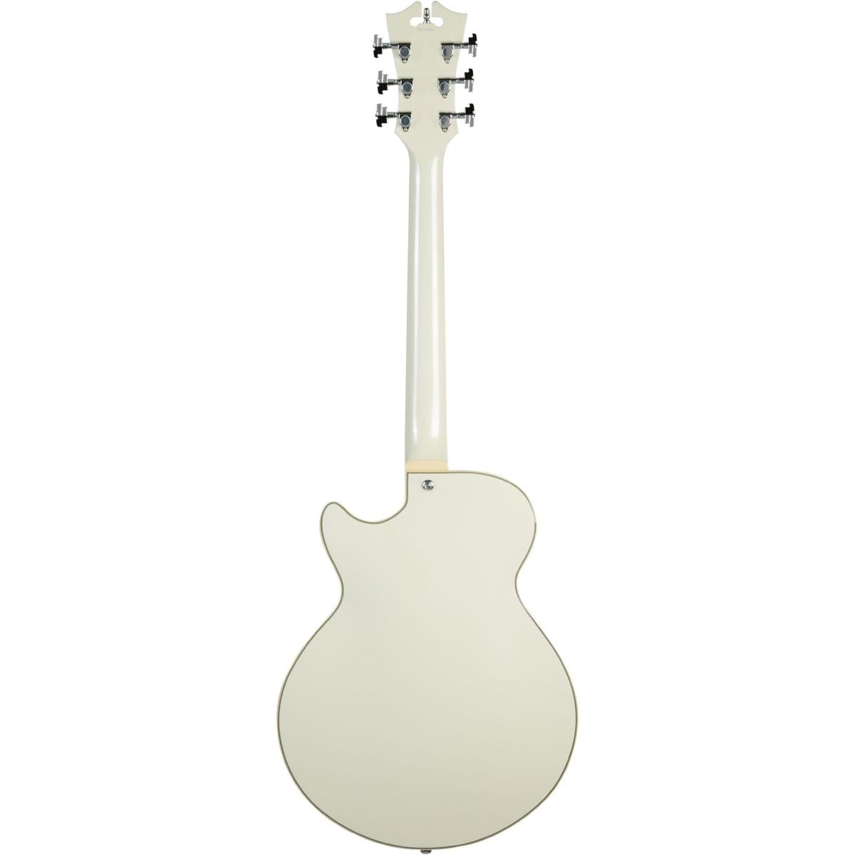 D'Angelico Premier SS (With Stop-Bar Tailpiece) Semi-Holow Electric Guitar, Champagne