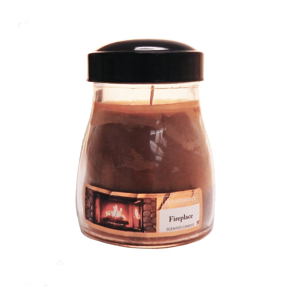 Hanna's Candles Aromance Jar Candle 11oz Churn Fireplace