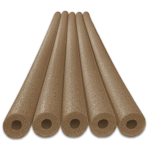 Oodles of Noodles Nouilles de Piscine en Mousse Deluxe -5 Pack Marron