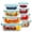 GREEN, variant on YHIPL 8-Pack Glass Food Storage Containers Set with Snap Airtight Lids for Microwave, Freezer and Dishwasher Safe, Leak Proof Glass Lunch Boxes, Green