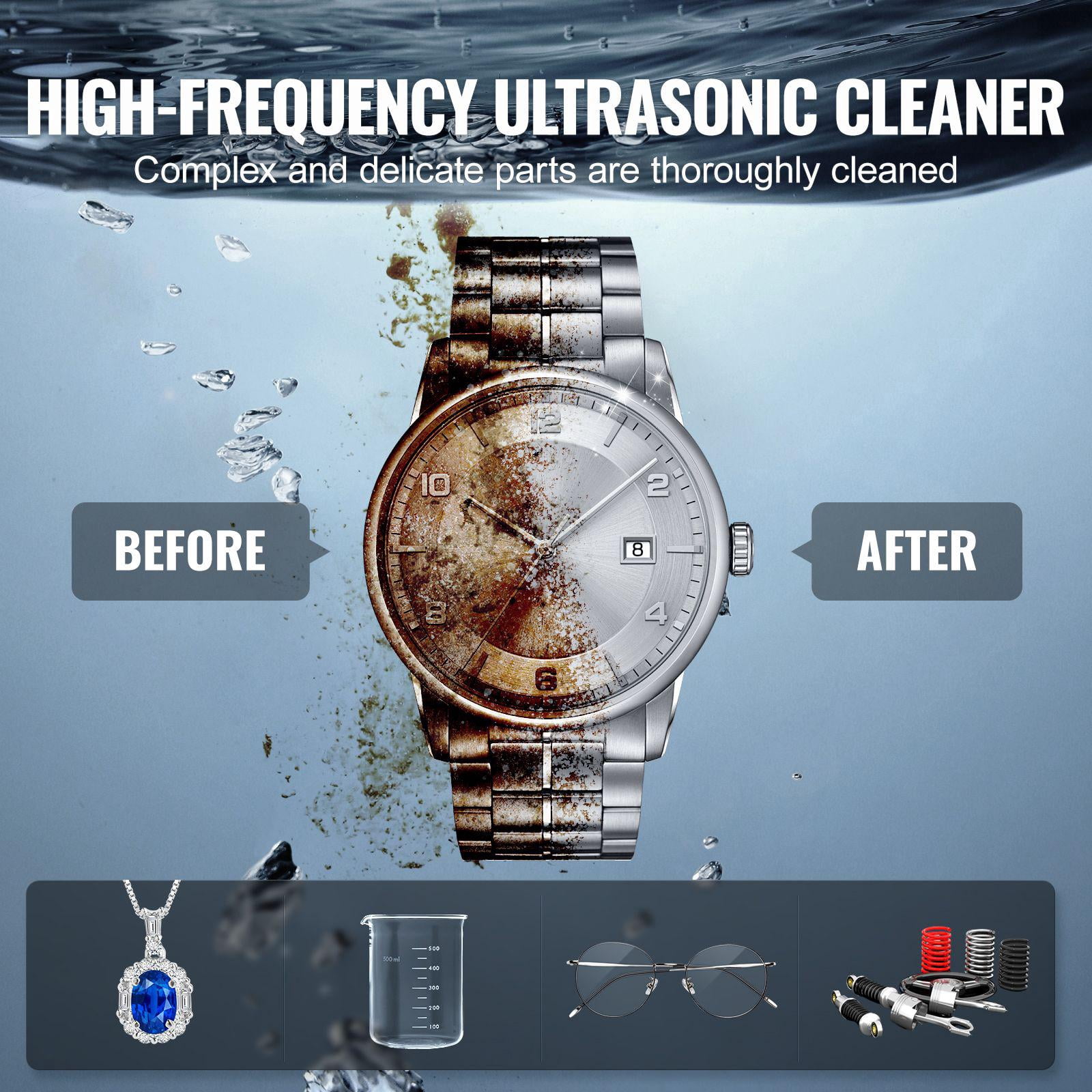 15L 360W Digital Ultrasonic Cleaner with Heater Timer Gentle Mode Upgraded Degassing 40kHz Industrial Cleaning Machine for Jewelry Retainer Tools