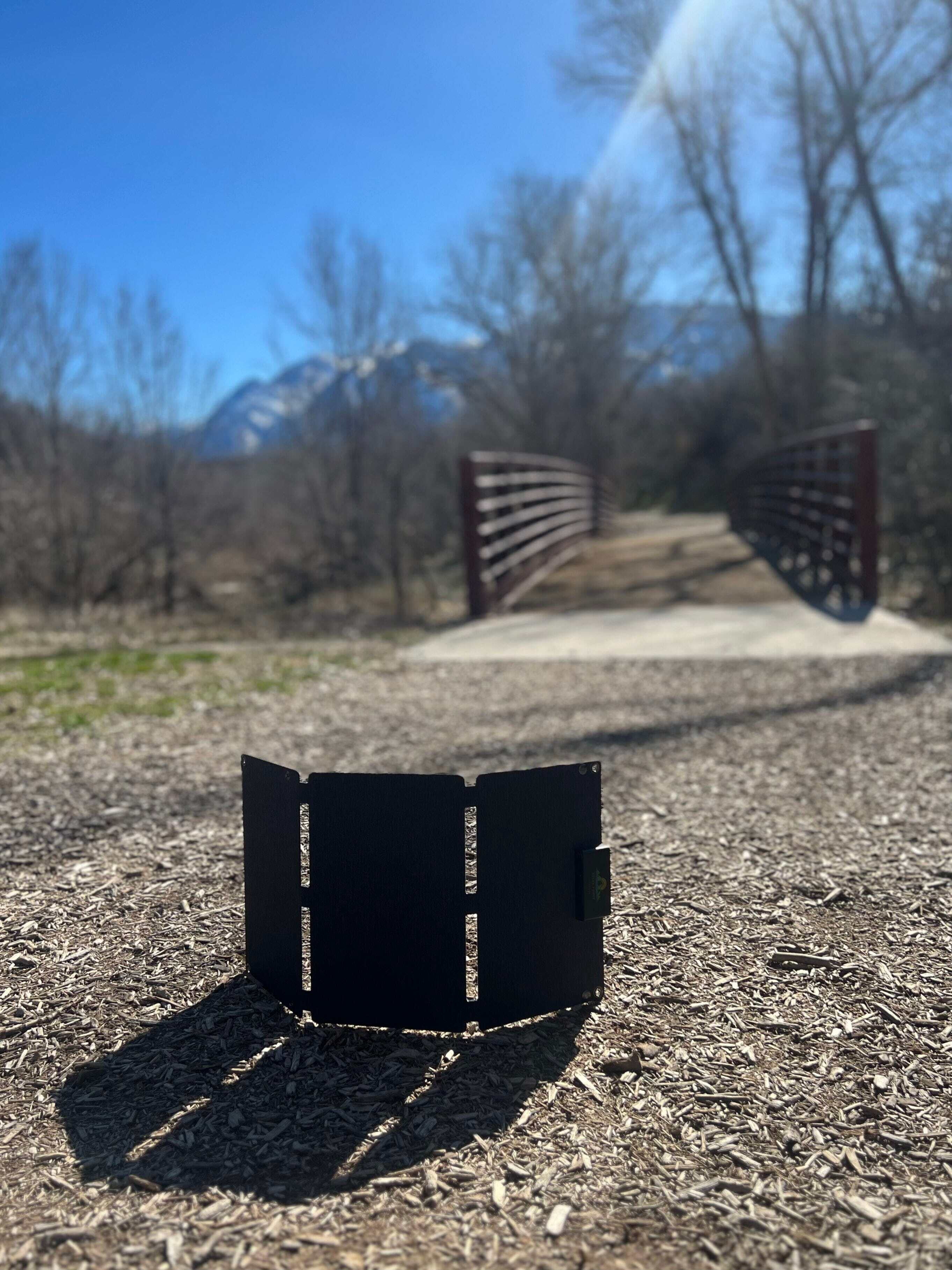 Solar Power Lifestyle 25W Solar Panel for Camping, Hiking, Outdoor Adventures, & Emergency Prep