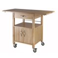 thumbnail image 2 of Ergode Rachael Drop Leaf Utility Carrito de cocina, natural Ergode 84920-VV, 2 of 2