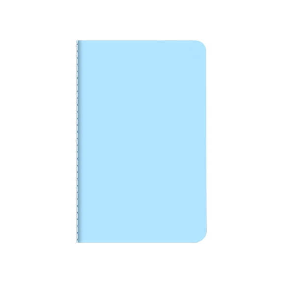 Denhf Pocket Notebook, A6 Small Lined Journal Notebook, Mini Notebooks for Work, Mini Notepad for Note Taking, 30 Sheets, Office Supplies, Classroom Must Haves, Softcover, 5.5" x 3.5", Light Blue