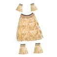 thumbnail image 3 of Falda De Hierba Hawaiana Falda Hawaiana Para Decoraciones De Fiesta Luau Festival Color Paja SM SunniMix falda hawaiana, 3 of 8