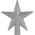 thumbnail image 1 of Glitter Gold Star Christmas Tree Topper, Christmas Star Tree Topper Tree Toppers Christmas Decorations, 1 of 4