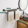 thumbnail image 2 of Toallero de baño Hoimpro ajustable y retráctil de 38 a 68 cm, 2 of 8