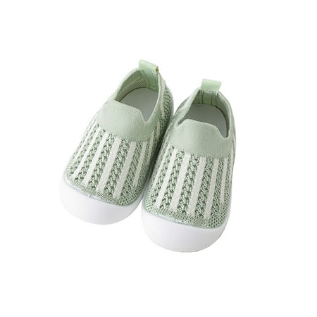 

Colisha Kids Shoes Sport Walking Shoe Slip On Casual Sneaker School Deodorant Sneakers Mesh Trainers Green 6.5C