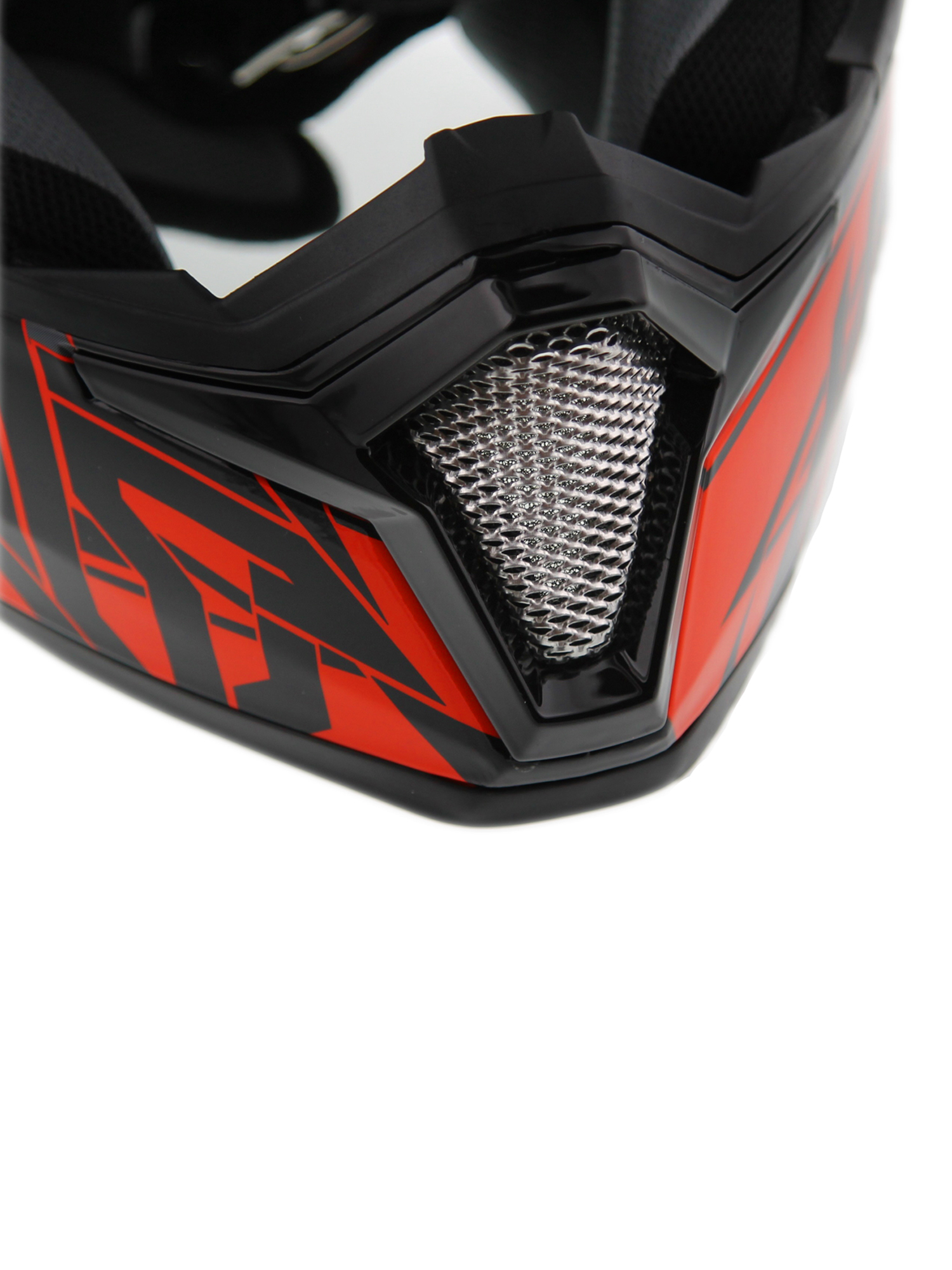 Cyclone ATV MX Dirt Bike Off-Road Helmet DOT/ECE Approved - Red - XXL