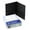 Black, variant on Esselte Pendaflex  Twin-Pocket Portfolio Embossed Leather Grain Paper Dark Blue