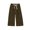 Green, variant on KkSLirnhs Little Girls Clothes 1-10 Years Casual Solid Color Drawstring Warm Suede Straight Leg Wide Leg Pants Long Pants Beige 100