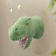 thumbnail image 5 of 2 Pieces Dinosaur Head Wall Ornaments 3D Cute Nursery Room Living Room Baby, 5 of 5