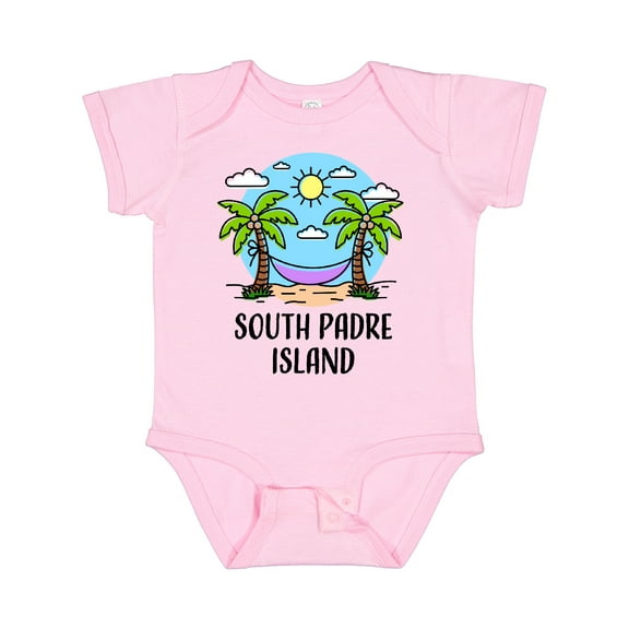 Inktastic Summer Vacation in South Padre Island Boys or Girls Baby Bodysuit