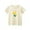 Beige, variant on Kkkded Baby Girls Casual T Shirt for Kids Summer Print Tees Tops Toddler Cotton Short Sleeve Tshirt Clothes 1-8T