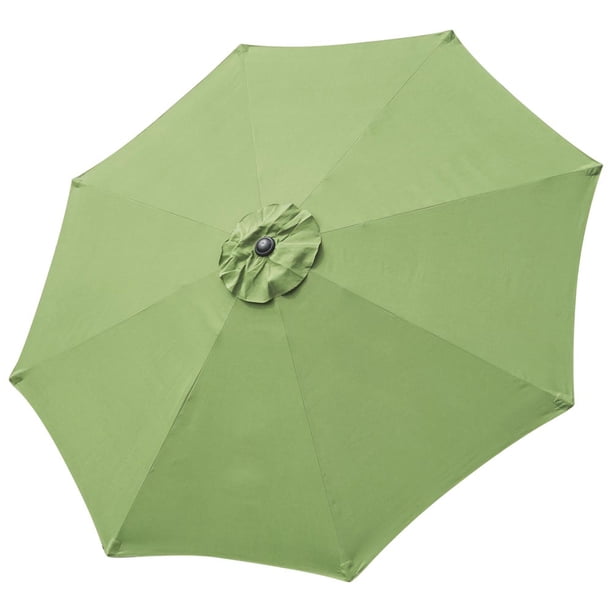 Yescom 8ft Patio Umbrella Replacement Canopy 8 Ribs Outdoor Umbrella Top Cover 30uv Protection Walmart Com Walmart Com