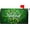 Shamrocks Welcome, variant on Luck St Patrick DayMagnetic Mailbox Cover Mailbox Wrap Post Letter Box Cover Home Decorative for Standard Mailboxes