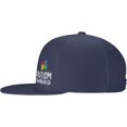 thumbnail image 3 of Autism Awareness Snapback Flatbrim Cap,Adjustable Jeans Caps Adjustable Denim Trucker Peaked Hats Mens/Womens, 3 of 4