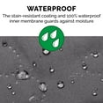 thumbnail image 2 of FurHaven Pawprint Non-Skid Sofa and Chair Furniture Protector for Dogs and Cats - Sofa, Gray, 2 of 11