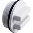 thumbnail image 5 of 2 Pack SP1022C Threaded Spa and Pool Drain Plug with O-Rings for Winter Protection, Fits Most Pentair Pool Drain Plugs (White), 5 of 5