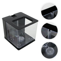 PAMINGONO Small Tabletop Fish Tank Simple Design Acrylic 1Set